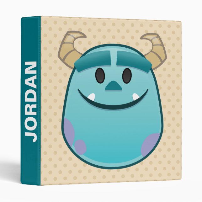 Classeur Monsters, Inc. | Sulley Emoji (Devant/Côté)