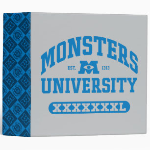 Classeur Monsters University - Est. 1313
