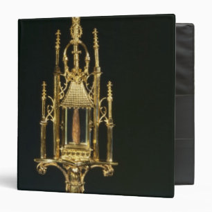 Classeur Monstrance de reliquaire avec le morceau de croix