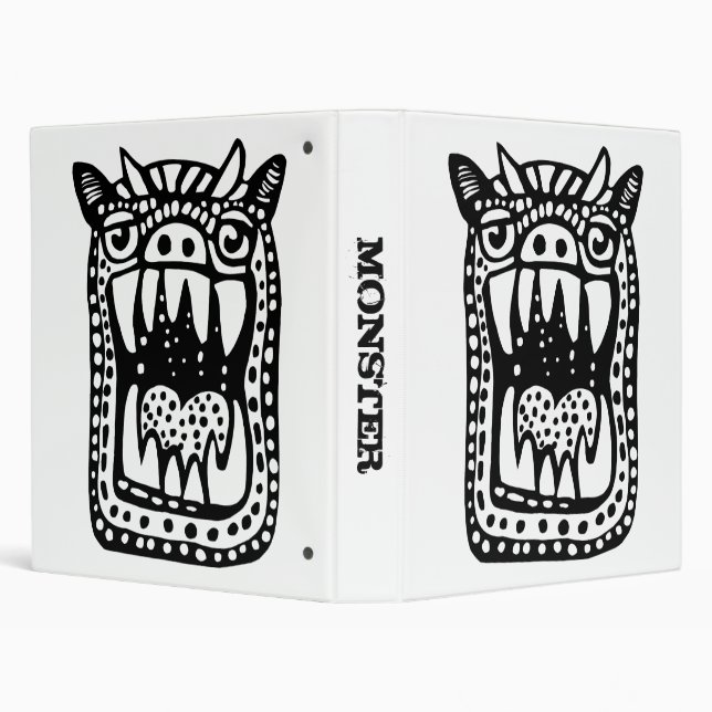 Classeur Monstre d'horreur (Arrière-plan)