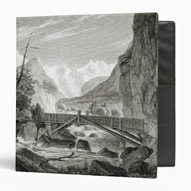 Classeur Mont Blanc des bains de St Didier (Devant/Intérieur)