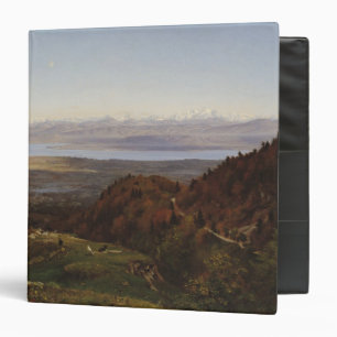 Classeur Mont Blanc vu du Saint-Cergues, 1869