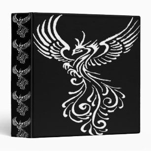 Classeur Monter De La Phoenix Phoenix Illustration Blanche