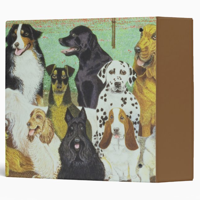 Classeur Montre de chien (Dos/Côté)