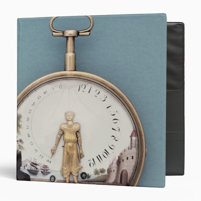 Classeur Montre de poche soutien-gorge-en-l'air enfermée (Devant/Intérieur)