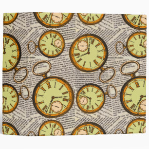 Classeur Montre de poche vintage Steampunk Journal ancien s
