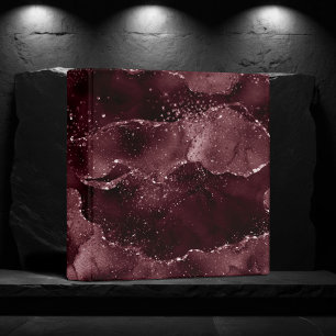 Classeur Moody Agate Vin Bordeaux Sangria Merlot Maroon