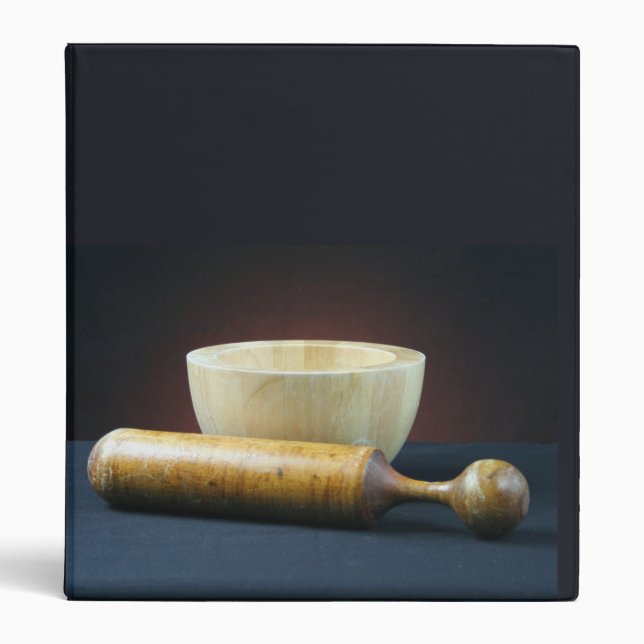 Classeur mortier et pilon (Devant)