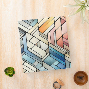 Classeur Mosaïque géométrique