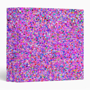 Classeur Mosaïque multicolore Parties scintillant moderne