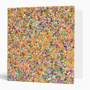 Classeur Mosaïque multicolore Parties scintillant moderne G