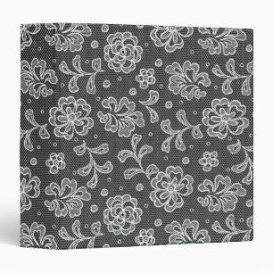 Classeur Motif 1 de tissu de dentelle