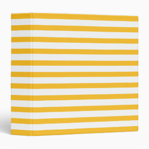 Classeur Motif à rayures horizontales jaune doré moderne