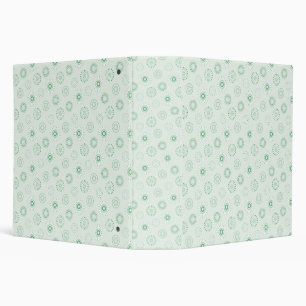 Classeur motif abstrait de cercles pointillés Porte - bloc