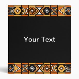 Classeur Motif africain d'art