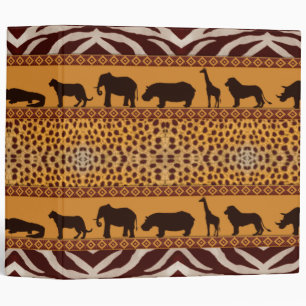 Classeur Motif africain moderne de Cheetah