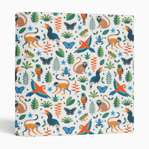 Classeur Motif animal de la forêt tropicale
