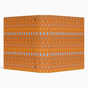 Classeur motif animal safari orange Cute - Giraffe,