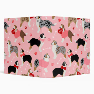 Classeur Motif australien Shepherd Valentine