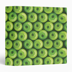 Classeur Motif avec les pommes vertes