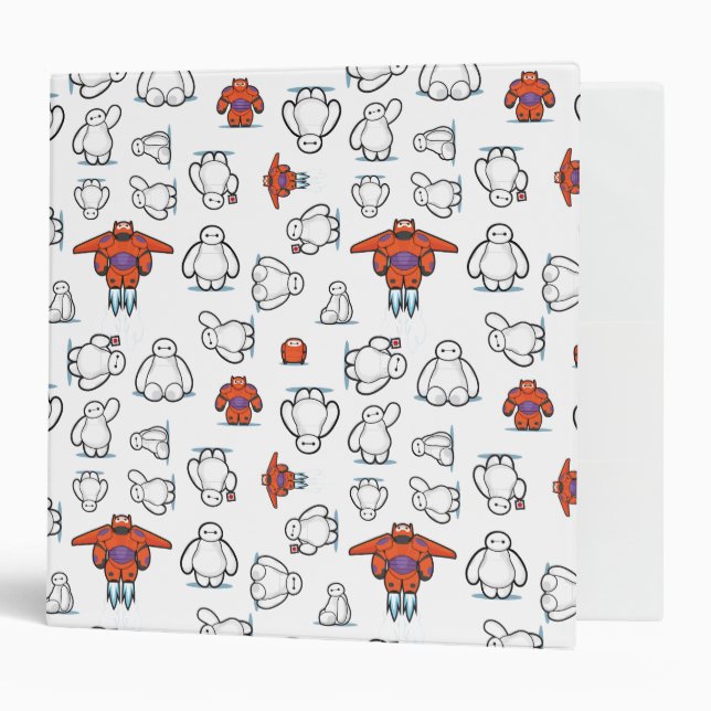 Classeur Motif Baymax (Devant/intérieur)