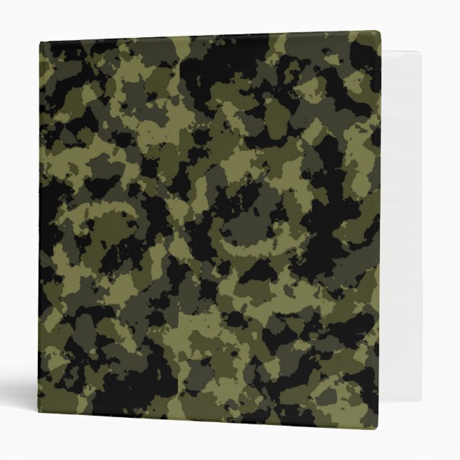 Classeur Motif Camo (Devant/Intérieur)