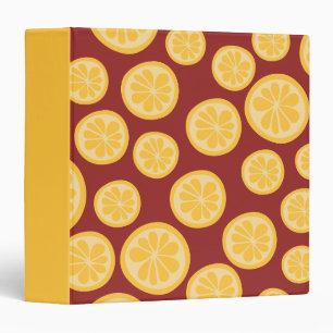 Classeur Motif citron