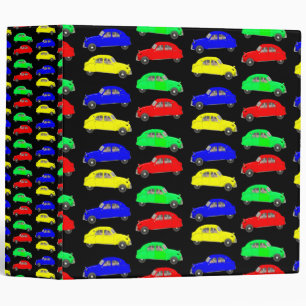 Classeur Motif couleur Citroen 2 CV Carrelé