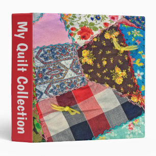 Classeur Motif Crazy Quilt