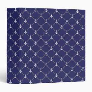 Classeur Motif d'Ancre