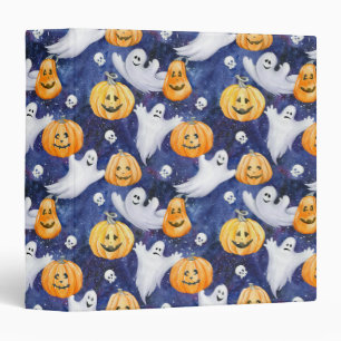 Classeur Motif d'aquarelle Halloween