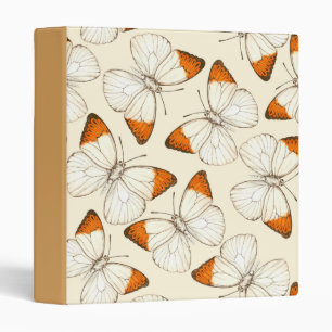 Classeur Motif d'aquarelle papillons