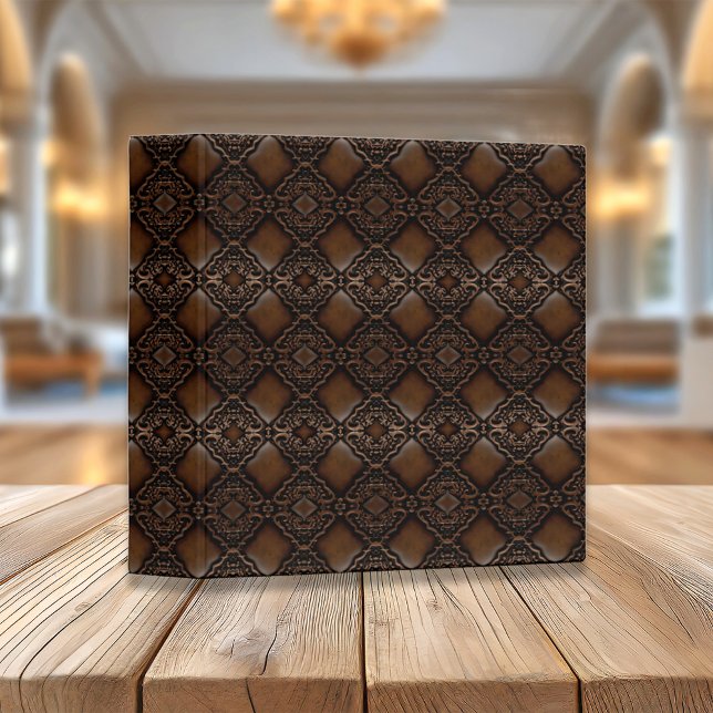 Classeur Motif d'aspect cuir à outils diamant (Créateur téléchargé)