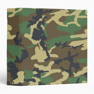 Classeur Motif de camouflage de région boisée