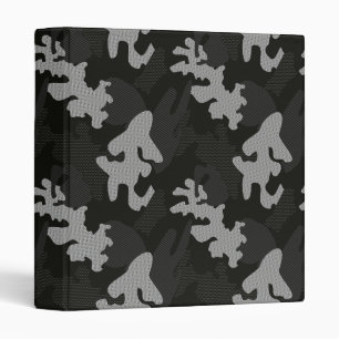 Classeur Motif de camouflage noir