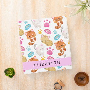 Classeur Motif De Chats, Chats Mignons, Kitty, Paws, Votre