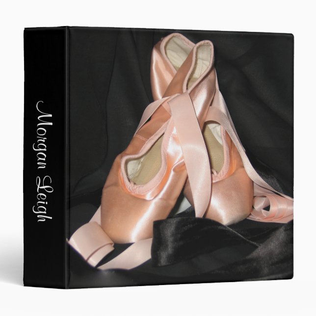 Classeur Motif de chaussures de ballet (Devant/Côté)