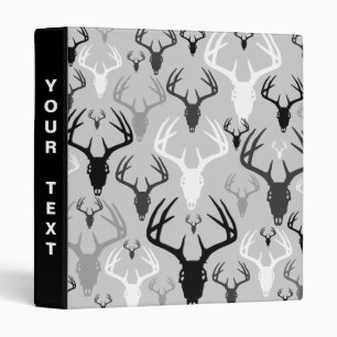 Classeur Motif de crâne de chasse de cerfs communs