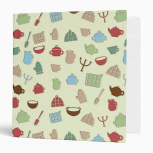 Classeur Motif de cuisine