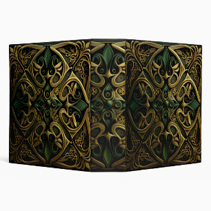 Classeur Motif de décoration en bronze vert