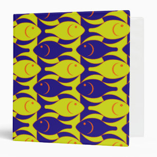 Classeur Motif de fantaisie de poissons