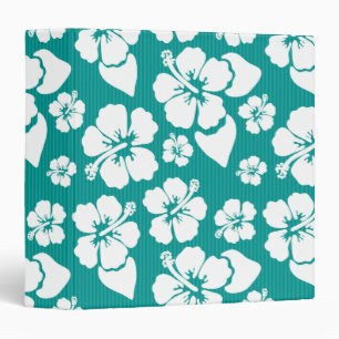 Classeur Motif de fleur hawaïen de ketmie