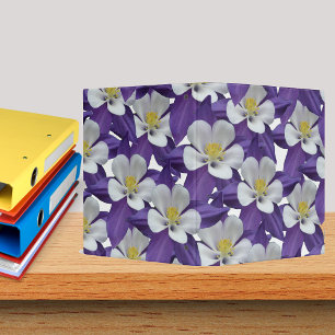 Classeur Motif de fleurs Columbine