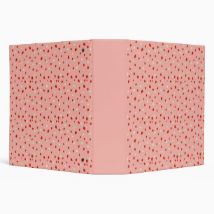 Classeur Motif de fraises et de fleurs