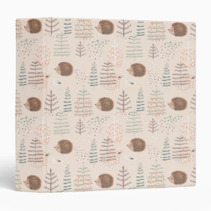 Classeur Motif de hérisson de bois mignon