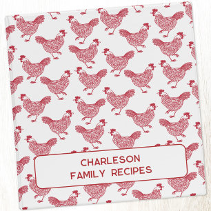 Classeur Motif de la ferme de poulet Hen