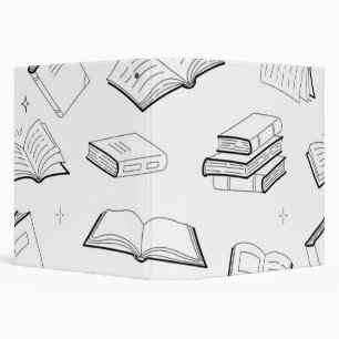 Classeur Motif de livre