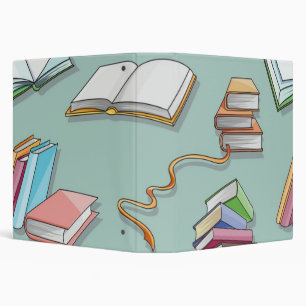 Classeur Motif de livre