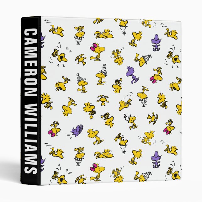 Classeur Motif de loisirs Woodstock (Devant/Côté)