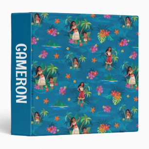 Classeur Motif de Moana et Simea Ocean Sisters